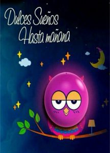 Hasta mañana dulces sueños para WhatsApp