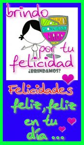 Imágenes con frases de feliz cumpleaños
