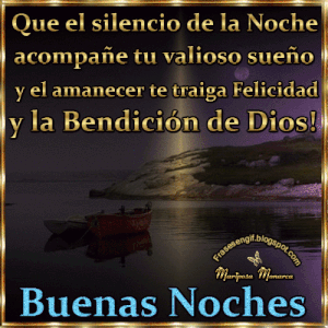 Imágenes con mensajes de buenas noches para celular