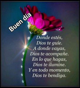 Imagenes Con Oracion De Buenos Dias