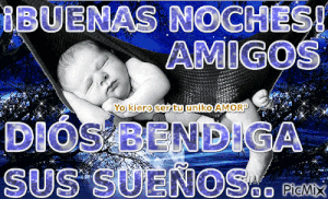 Imágenes de amor con mensajes de buenas noches para celular