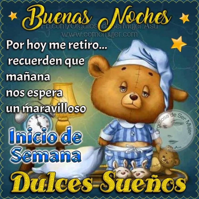 Imagenes De Buenas Noches Con Frases Lindas