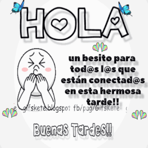 Imágenes linda tarde gif animadas