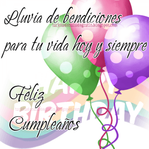 Imajen d cumpleaños para descargar por WhatsApp