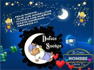 Imágenes de buenas noches con frases de amor para celular