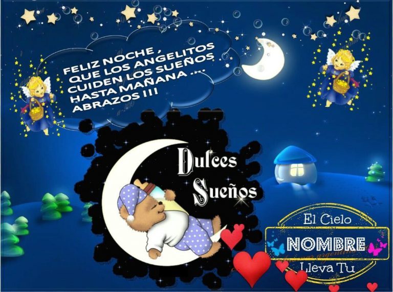 Imágenes De Buenas Noches Con Frases De Amor Para Celular