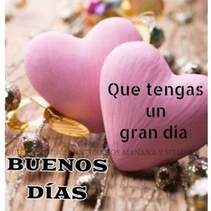 Laminas De Buenos Dias Para Descargar