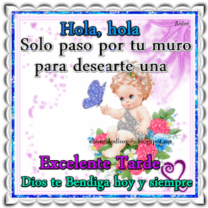 Linda tarde gif animadas