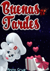Mensajes de buenas tardes para un amigo gif animadas