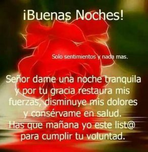 Msj De Amor De Buenas Noches