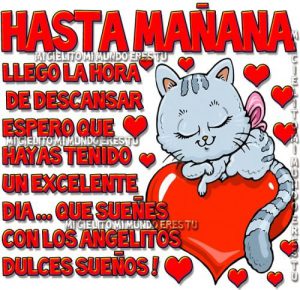 Pijamas dulces sueños para WhatsApp
