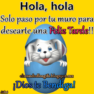 Que tengas buenas tardes gif animadas