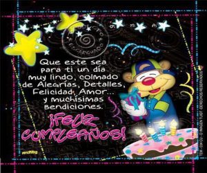 Quiero ver felicitaciones de cumpleaños