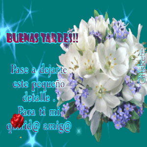 Tarjetas d buenas tardes gif animadas