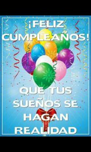Tarjetas d feliz cumpleaños para descargar por WhatsApp