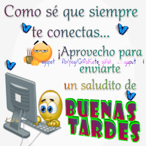 Tarjetas de buenas tardes gif animadas