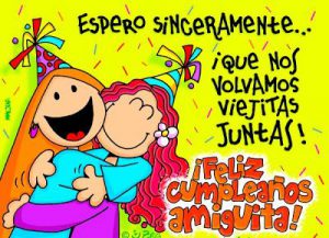 Tarjetas de cumpleaños para una amiga para descargar por WhatsApp