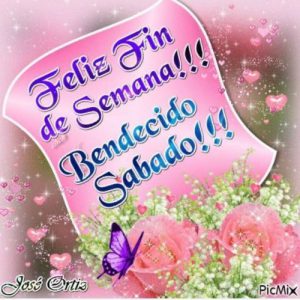 Tarjetas Feliz Sabado