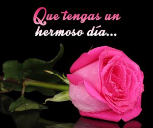Un buenos días para mi novio