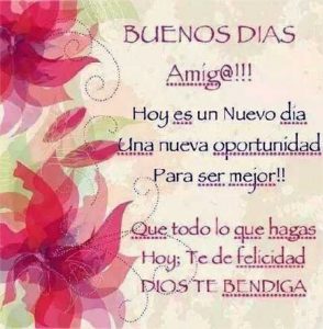Un Lindo Mensaje De Buenos Dias Para Celular