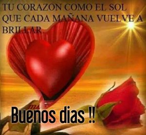 Un Lindo Mensaje De Buenos Dias Para Mi Amor