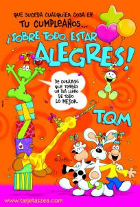 Una foto de feliz cumpleaños