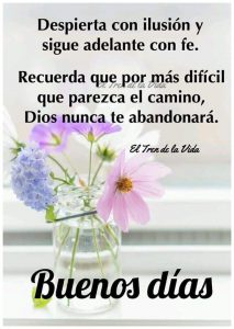 Una Frase Bonita De Buenos Dias Para Celular