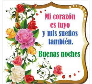 Versos De Amor Para Desear Buenas Noches