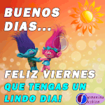 imagenes de buenos dias viernes gif