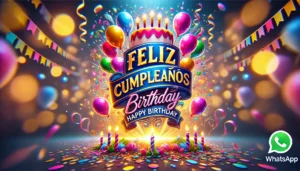 Tarjeta Feliz Cumpleaños Para Descargar Por Whatsapp