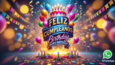 Photo of Tarjeta Feliz Cumpleaños Para Descargar Por Whatsapp