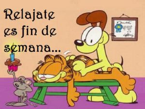 Buen Fin De Semana Para Colorear