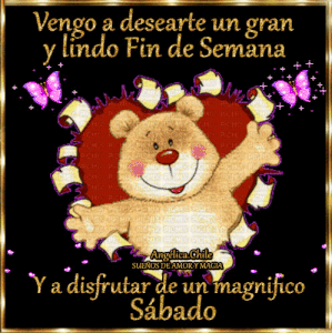 Buenas noches feliz fin de semana