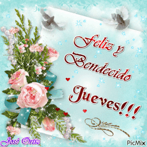 Buenos días feliz día jueves para Facebook