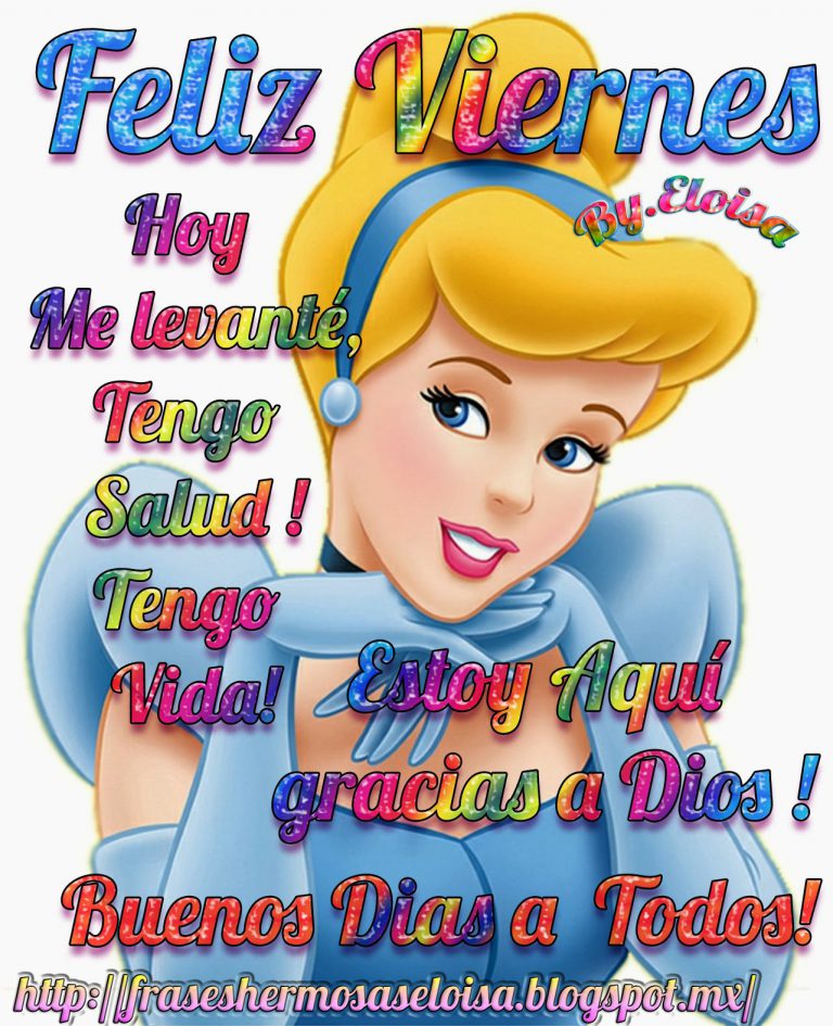 Buenos Dias Feliz Viernes Amor