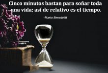 Photo of Cinco Minutos Bastan Para Sonar Toda Una Vida Asi De Relativo Es El Tiempo frases bonitas