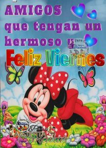Feliz viernes minnie Mouse