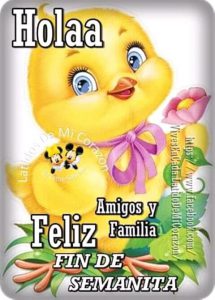 Felicitar El Fin De Semana