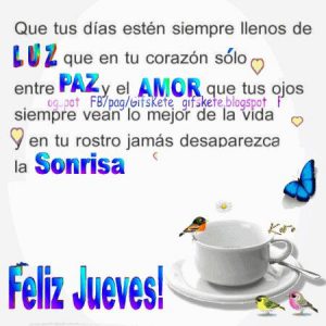 Feliz Dia Jueves Imagenes Para Whatsapp