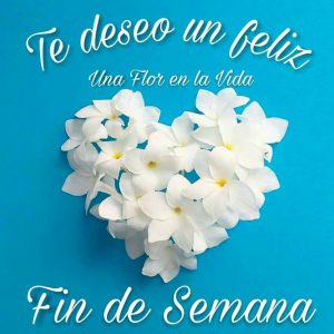 Feliz Fin De Semana A Todos