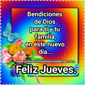 Feliz Jueves Amiga