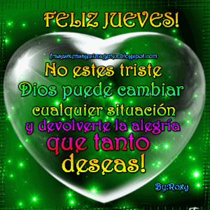 Feliz jueves corazón para Facebook