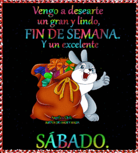 Feliz semana amiga