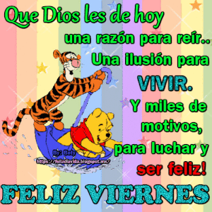 Feliz viernes y buen fin de semana para WhatsApp