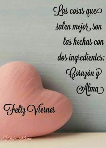 Frases cortas de viernes