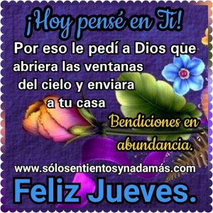 Frases De Jueves De Amor Para Facebook