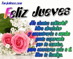 Imágenes Bonitas De Feliz Jueves Para Facebook