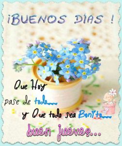 Mensaje Feliz Jueves