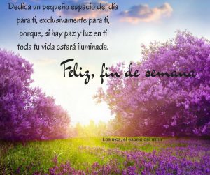Mensajes De Buen Fin De Semana