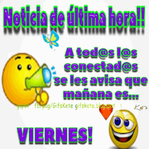 Postales de viernes